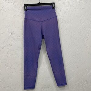 SHEFIT Luxe Leggings Blue High Waisted Athletic Workout Yoga Pants